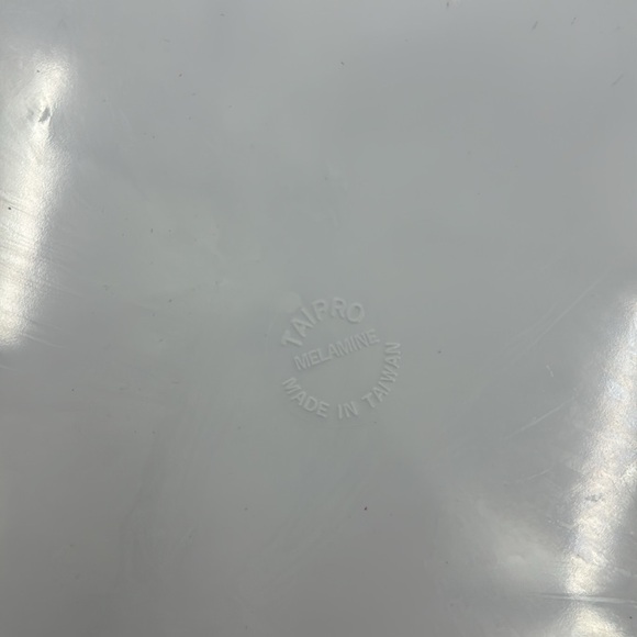 TAIPRO Melamine Christmas Theme Serving Plate USED - Picture 4 of 10